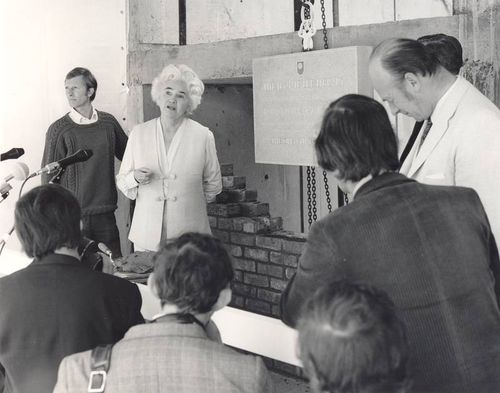 Jennie Lee Library foundation stone event