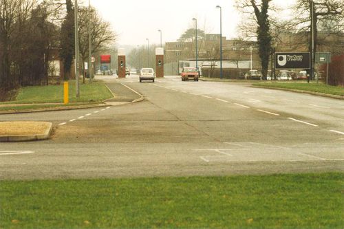 Walton Hall campus entrance