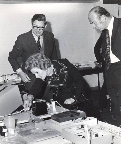 Margaret Thatcher visit