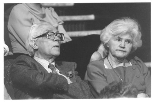 Michael Foot and Jennie Lee