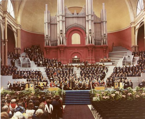 First OU Graduation Ceremony