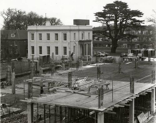Construction of the Jennie Lee Library