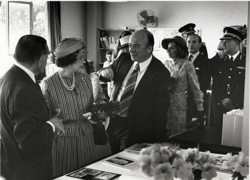 The Queen visits The Open University