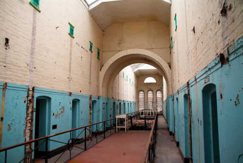 Interior view of Armagh prison by Rab Kerr
