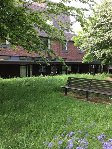 External view of the Jim Burrows Building on the Open University campus in Milton Keynes. Jim Burrows joined the staff of The Open University in 1970. He headed the Academic Computing Services Department for almost 20 years until his retirement in 2000.
The Open University shop is located within the Jim Burrows Building.