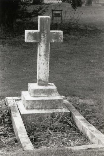 Grave of Frederick Cook, 1986