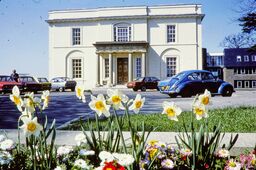 view image of Walton Hall in Spring