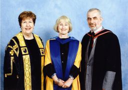 view image of OU staff and honorary graduate Dorothy Sheridan