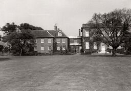 view image of Walton Hall from the Mulberry Lawn, c.1966