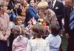 view image of The Queen visits The Open University