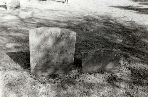 Graves of Ann and Thomas Stevens, 1986