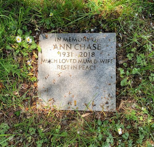 Grave of Ann Chase