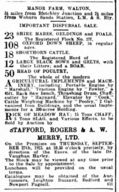 view image of Walton estate sale advertisement, 1923