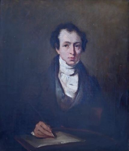 Portrait of the publisher Sampson Low (1797-1886) as a young man. 