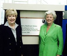 video preview image for Betty Boothroyd Library Naming Ceremony