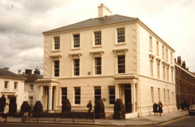 Photograph of The Open University Belfast Office in 1983