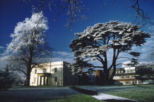 Walton Hall in winter