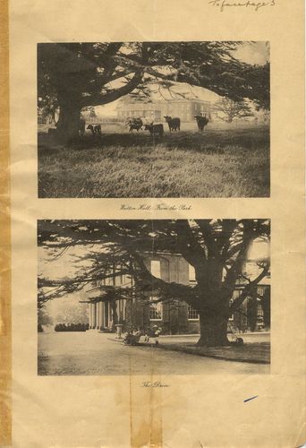 Walton Hall sale document - photos