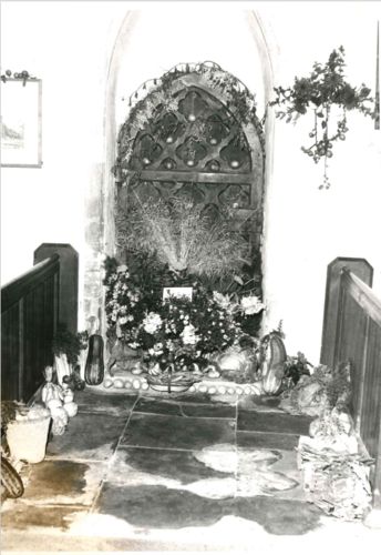 Harvest Festival in St Michael's Church c.1970