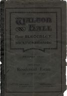 view image of Walton Hall sale document - front cover