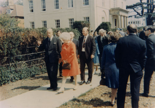 Official opening of the first Open University buildings 