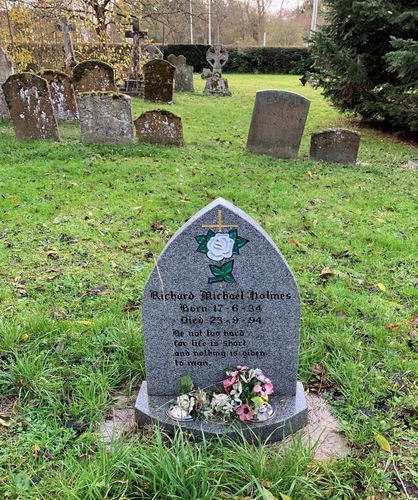 Grave of Richard Holmes