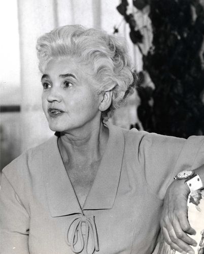 Photograph of Jennie Lee c. mid-1960s.