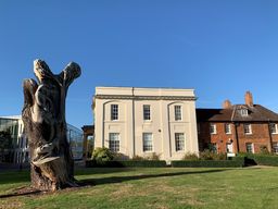 video preview image for Walton Hall and cedar tree sculpture