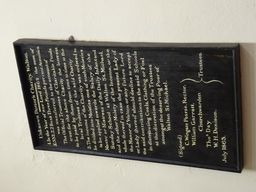 view image of Charity Plaque in St Michael's Church