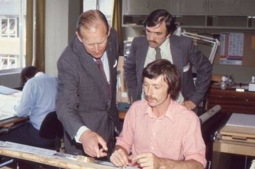 Prince Philip visits the OU