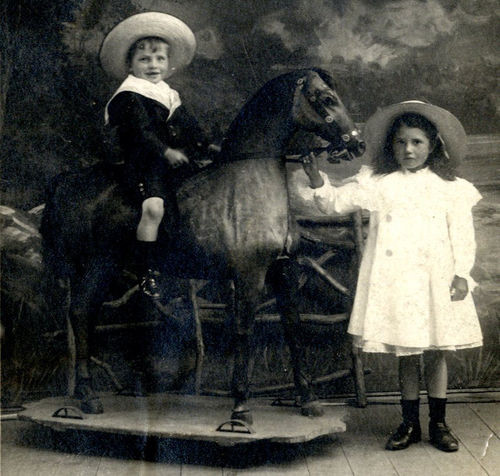 Jennie Lee and her brother Tommy