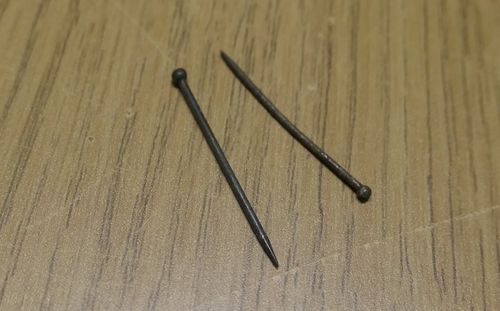 Shroud Pins found in St Michael's Church
