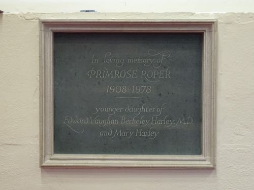 Primrose Roper memorial