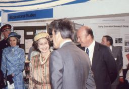view image of The Queen visits The Open University
