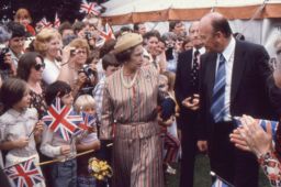 view image of The Queen visits The Open University