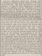 video preview image for Newspaper account of assault at Walton Hall in 1857