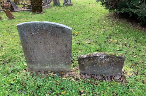 Graves of Ann and Thomas Stevens 