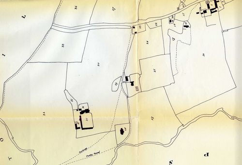 Walton Estate from Parish Map, 1838