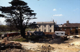 view image of Walton Hall and the cedar tree