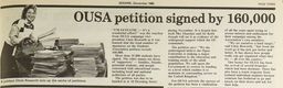 view image of OUSA petition signed by 160,000
