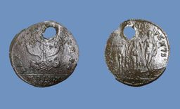 view image of Nuremberg Jetton found in St Michael's Church